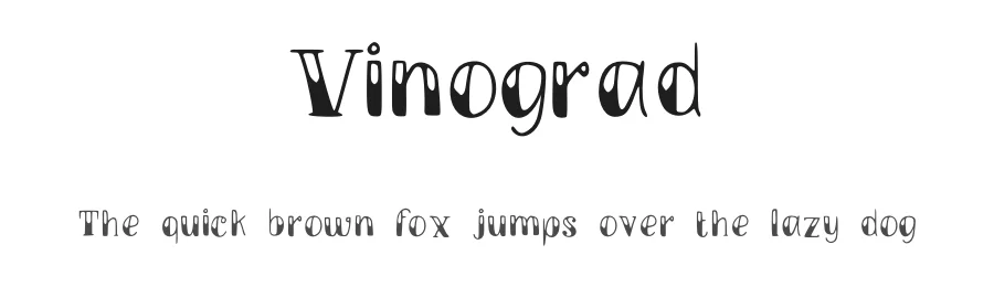 Vinograd by Vova Egoshin / Typemate — Script Handwritten Font