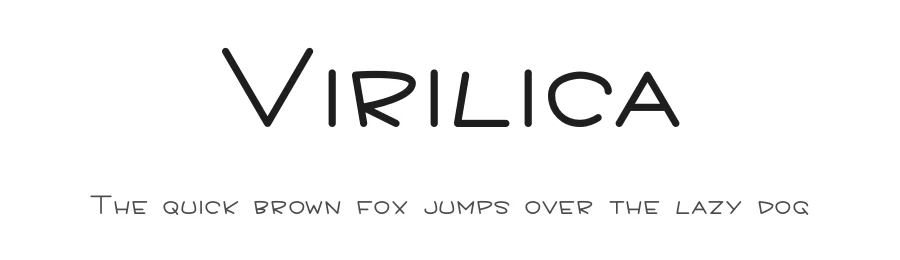Virilica — Script Handwritten Font