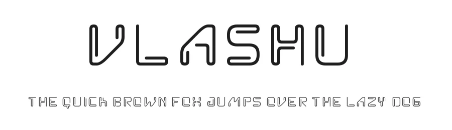 Vlashu by Maxim Raikov — Display Font