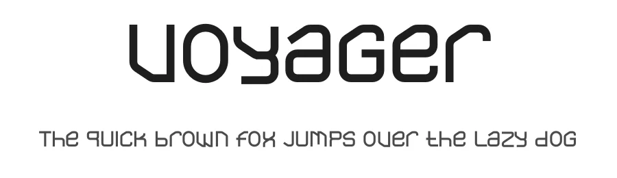 Voyager by IDEBARENG — Sans Serif Font