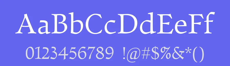 Walleye by Nathanael Bonnell — Serif Font — thumbnail 3