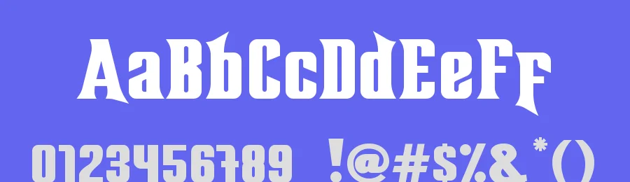 Warrior of World by Wildan Suprian Syah — Display Font — thumbnail 3