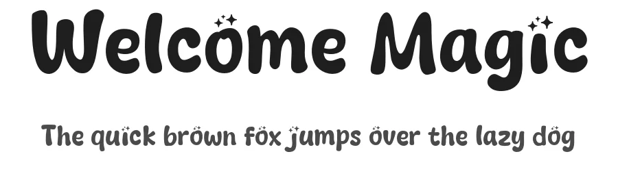 Welcome Magic by Khurasan β Script Handwritten Font