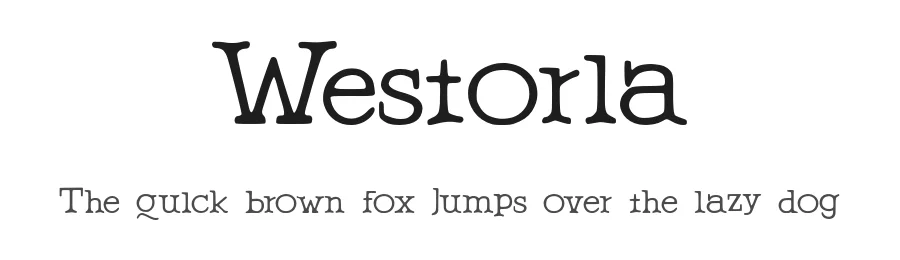 Westoria by Ilyas Yasin — Serif Font