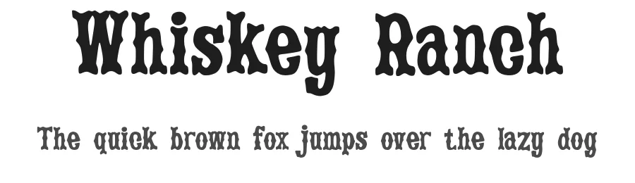 Whiskey Ranch by Ilyas Yasin — Serif Font