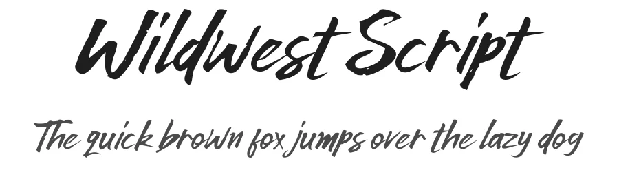 Wildwest Script by Trustha Studio — Script Handwritten Font