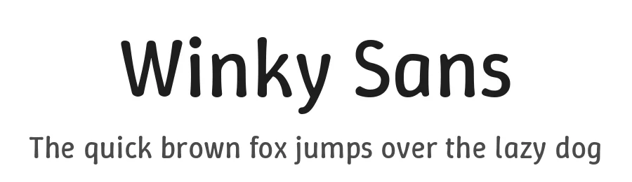 Winky Sans