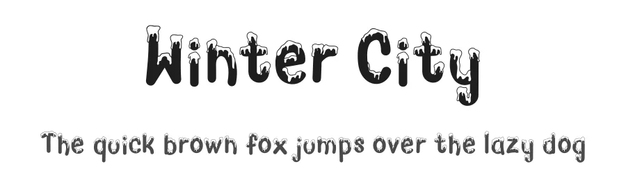 Winter City by TOKOPRESS Team โ Script Handwritten Font