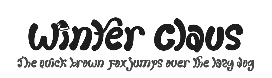 Winter Claus by Yoga Letter 2022 (Isroni Yoga Prasetya) — Script Handwritten Font