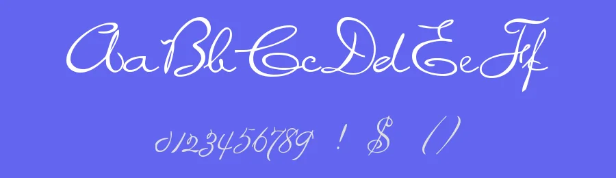 WolgastRand Script by Peter Wiegel CAT-Fonts — Script Handwritten Font — thumbnail 3