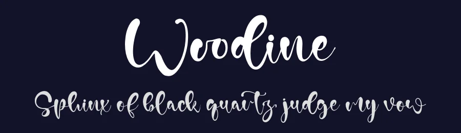 Woodine by Staircase Studio — Script Handwritten Font — thumbnail 2