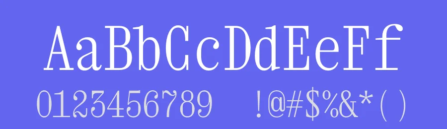 Xanh Mono by Lam Bao, Duy Dao — Serif Font — thumbnail 3
