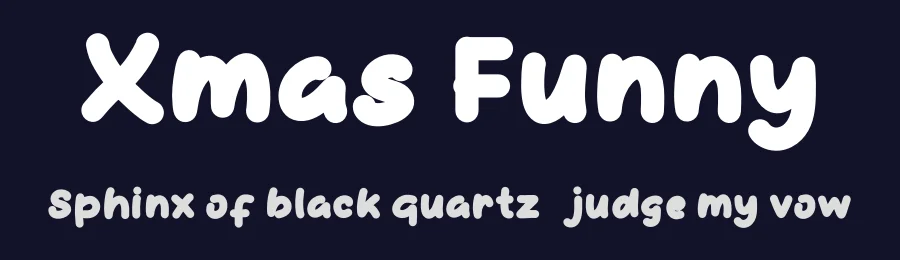 Xmas Funny — Script Handwritten Font — thumbnail 2