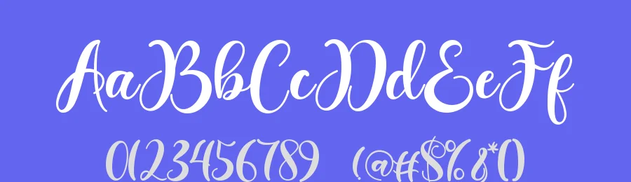 Your Everything by Yoga Letter 2021 (Isroni Yoga Prasetya) — Script Handwritten Font — thumbnail 3