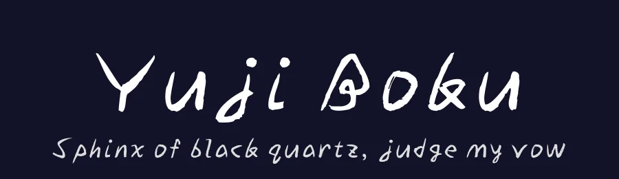 Yuji Boku by Kataoka Yuji — Script Handwritten Font — thumbnail 2