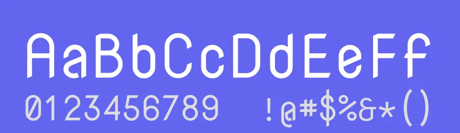 Yuki Code — Sans Serif Font — thumbnail 3