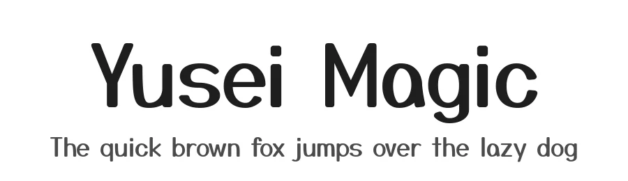 Yusei Magic by Tanukizamurai — Script Handwritten Font