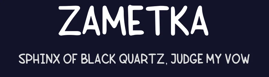Zametka — Script Handwritten Font — thumbnail 2