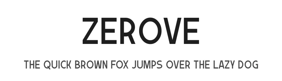Zerove