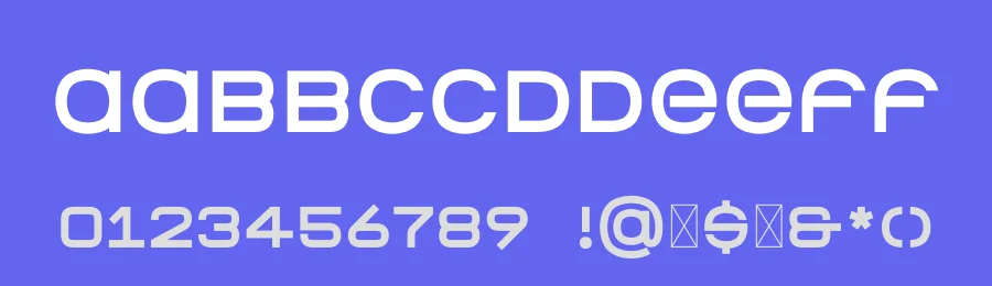 ZF2334 E=G by Zed Fonts 2334 — Display Font — thumbnail 3
