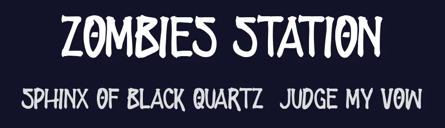 Zombies Station — Script Handwritten Font — thumbnail 2