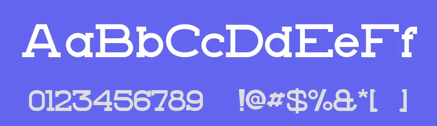 Zviro — Slab Serif Font — thumbnail 3