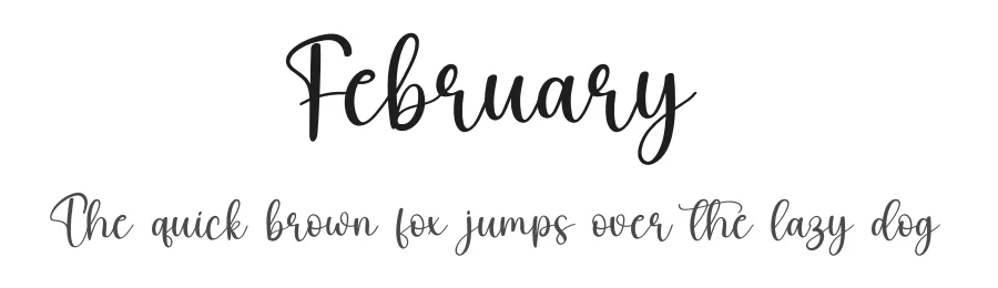 February