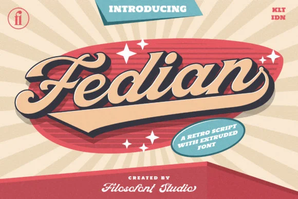 Fedian Font by Mbonster Design Studio — Script Handwritten Font
