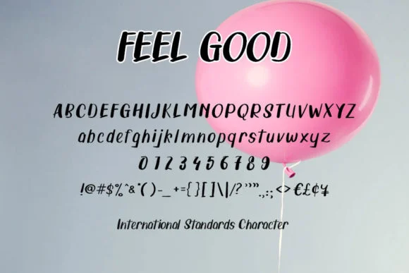 Feel Good Font by shiddiq.art — Script Handwritten Font — thumbnail 5