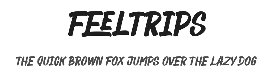 Feeltrips by Maulana Creative — Decorative Font