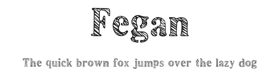 Fegan by Khurasan — Decorative Font