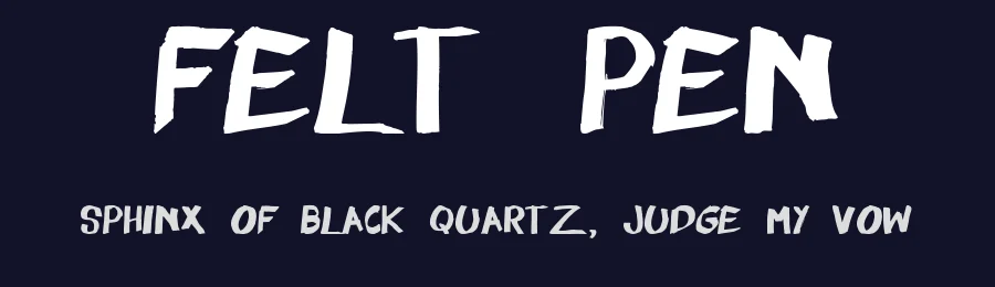 Felt Pen by Grafito Design — Script Handwritten Font — thumbnail 2