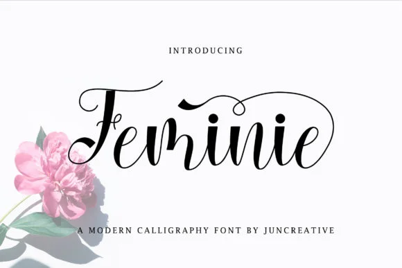Feminie Font by Juncreative — Script Handwritten Font