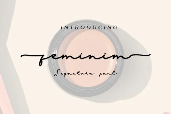 Feminim Font by Pidco.art — Script Handwritten Font