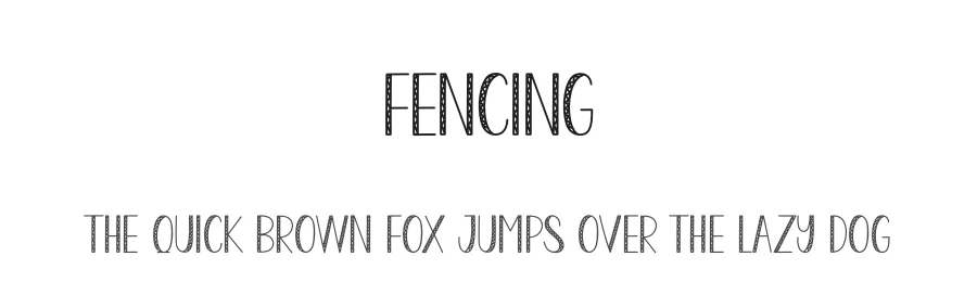 Fencing