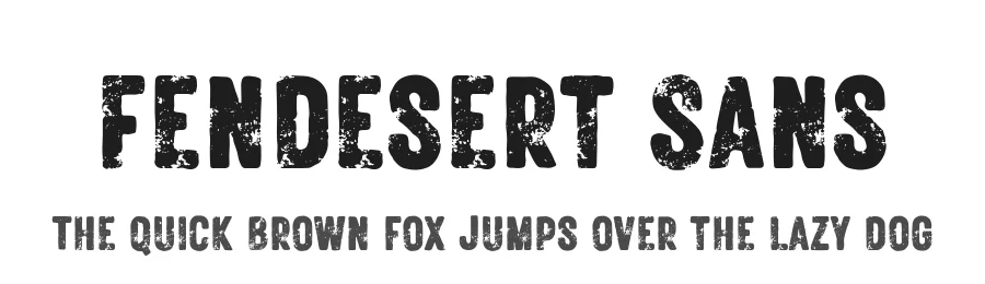 Fendesert Sans by Edignwn Type — Decorative Font