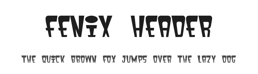 Fenix Header by Grafito Design — Display Font