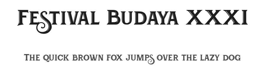 Festival Budaya XXXI