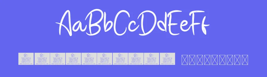 Festival by productype.com — Script Handwritten Font — thumbnail 3