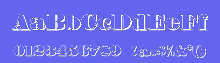 Fette Bauersche Antiqua by Peter Wiegel — Serif Font — thumbnail 3