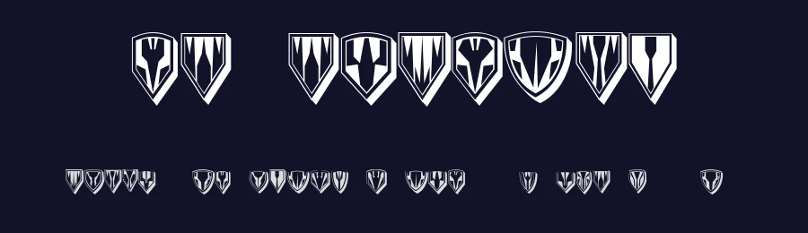 Feuerstahl by Vladimir Nikolic — Dingbats Font — thumbnail 2