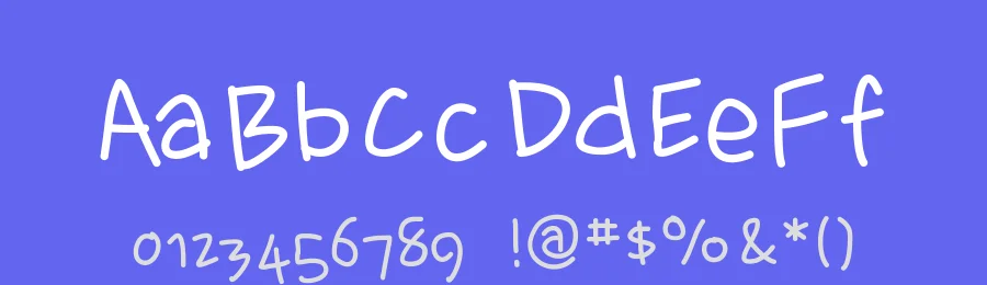 Fewriter by memesbruh03 — Script Handwritten Font — thumbnail 3