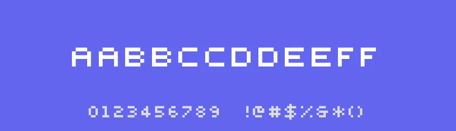 000webfont by memesbruh03 — Display Font — thumbnail 3