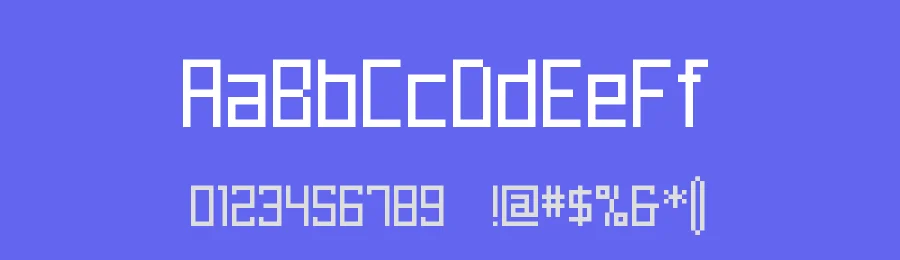 2A03 by memesbruh03 — Display Font — thumbnail 3