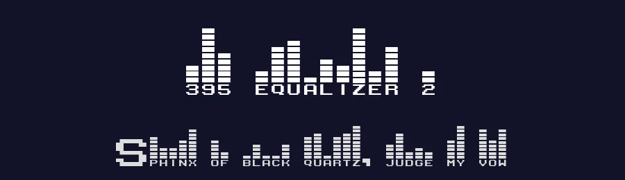 395 equalizer 2 — Sans Font — thumbnail 2