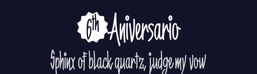 6thAniversario by deFharo — Script Font — thumbnail 2