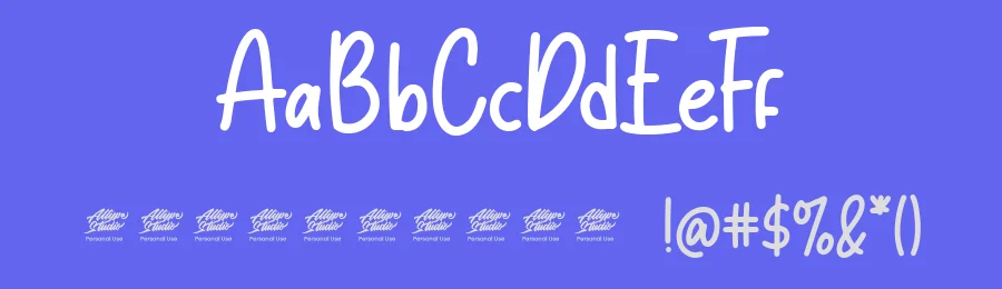 Aberana Personal Use by Fadli Ramadhan Iskandar — Sans Font — thumbnail 3
