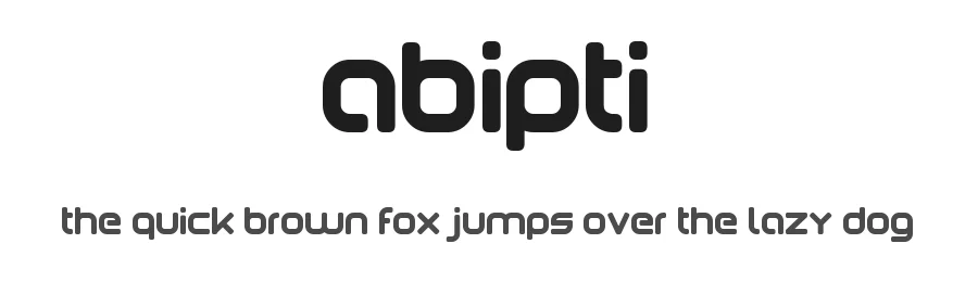 abipti by Tiago Pompeu β Display Font