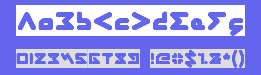 ABSTRASCTIK Hollow by http://www.dafont.com/wino-s-kadir.d2209 — Display Font — thumbnail 3