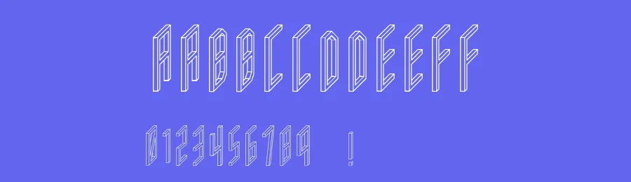AC Framed Inverted by Adrian Candela — Display Font — thumbnail 3